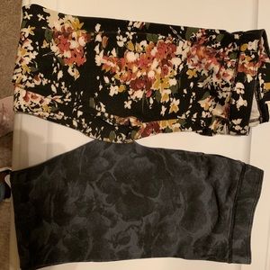2 Abercrombie and Fitch leggings medium and small